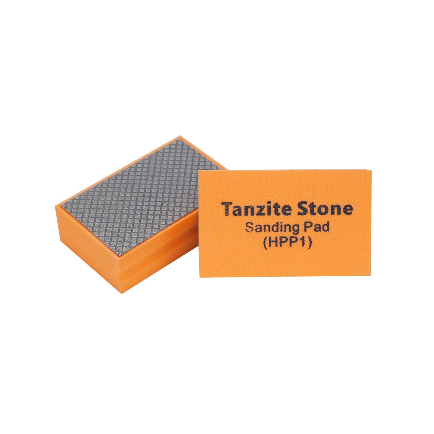Tanzite Stone Sanding Pad diamond hand polishing tool for stone edges