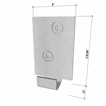 Clip e dispositivo di fissaggio a fascia singola